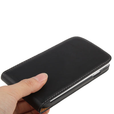 Vertical Flip Leather Case for Galaxy S IV / i9500