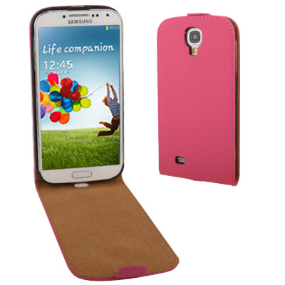 Vertical Flip Leather Case for Galaxy S IV / i9500