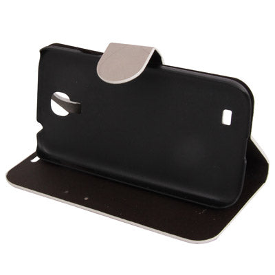 Roots Texture Horizontal Flip Leather Case with Credit Card Slots for Galaxy S IV / i9500
