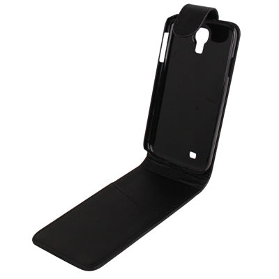 Pure Color Vertical Flip Leather Case with Credit Card Slot for Galaxy S IV / i9500