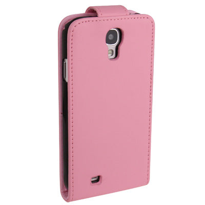 Pure Color Vertical Flip Leather Case with Credit Card Slot for Galaxy S IV / i9500