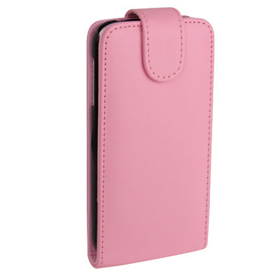 Pure Color Vertical Flip Leather Case with Credit Card Slot for Galaxy S IV / i9500