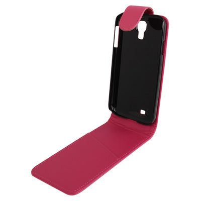 Pure Color Vertical Flip Leather Case with Credit Card Slot for Galaxy S IV / i9500