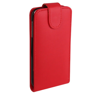 Pure Color Vertical Flip Leather Case with Credit Card Slot for Galaxy S IV / i9500