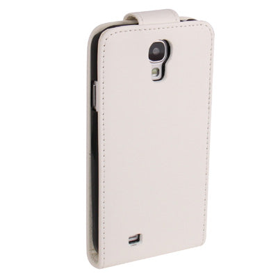 Pure Color Vertical Flip Leather Case with Credit Card Slot for Galaxy S IV / i9500