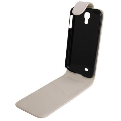 Pure Color Vertical Flip Leather Case with Credit Card Slot for Galaxy S IV / i9500