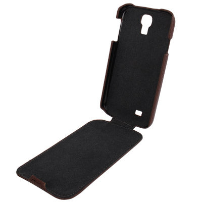 Lichi Texture Vertical Flip Leather Case for Galaxy S IV / i9500