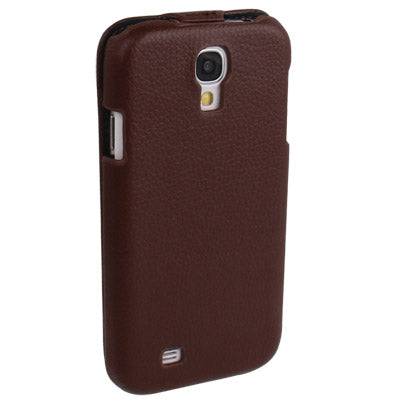Lichi Texture Vertical Flip Leather Case for Galaxy S IV / i9500