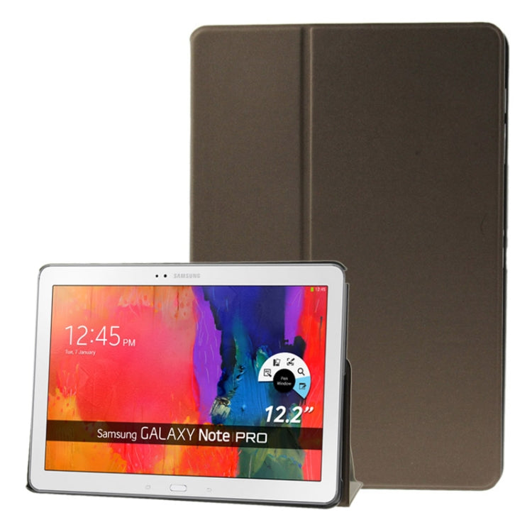 Frosted Texture Flip Leather Case with Holder for Galaxy Note & Tab Pro 12.2 / P900 / T900
