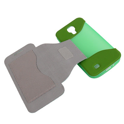 Natural Texture Horizontal Flip Leather with Credit Card Slots & Holder for Galaxy S IV / i9500