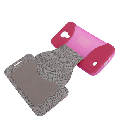 Natural Texture Horizontal Flip Leather with Credit Card Slots & Holder for Galaxy S IV / i9500