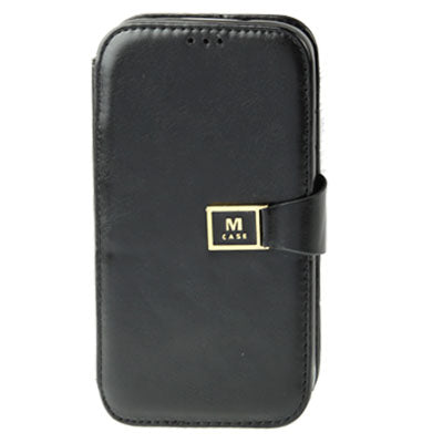 Crazy Horse Texture High Quality Leather Case with Credit Card Slots & Holder for Galaxy S IV / i9500