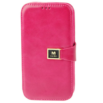 Crazy Horse Texture High Quality Leather Case with Credit Card Slots & Holder for Galaxy S IV / i9500