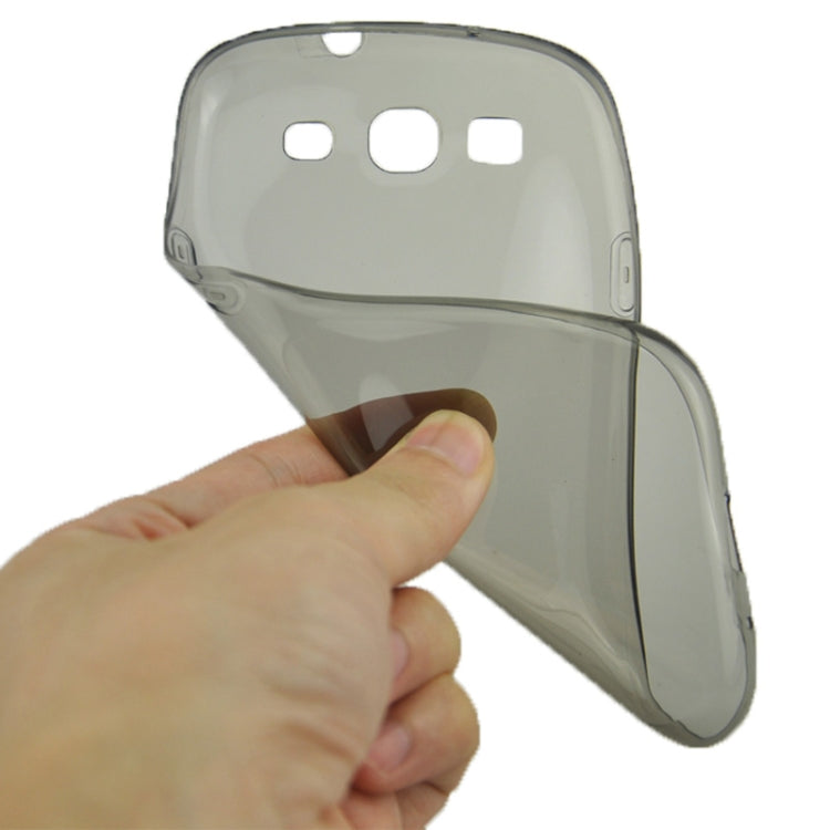 0.45mm Ultra-thin Polycarbonate Material TPU & Jelly Case for Galaxy SIII / i9300