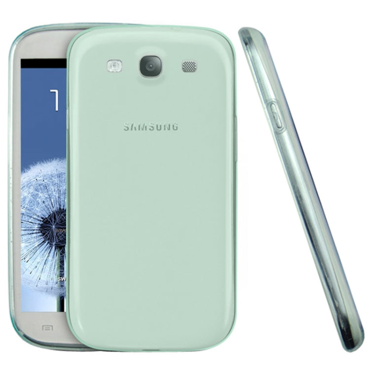 0.45mm Ultra-thin Polycarbonate Material TPU & Jelly Case for Galaxy SIII / i9300