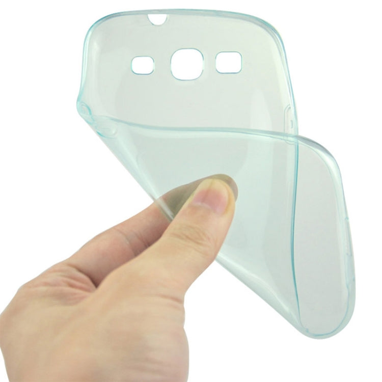 0.45mm Ultra-thin Polycarbonate Material TPU & Jelly Case for Galaxy SIII / i9300