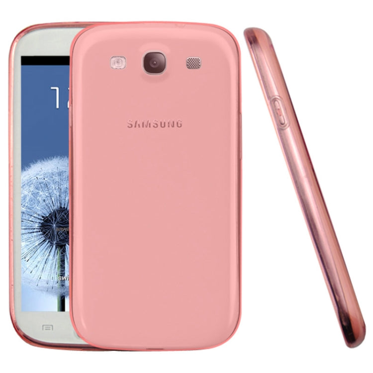 0.45mm Ultra-thin Polycarbonate Material TPU & Jelly Case for Galaxy SIII / i9300