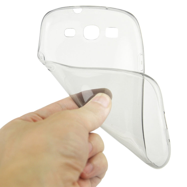 0.45mm Ultra-thin Polycarbonate Material TPU & Jelly Case for Galaxy SIII / i9300