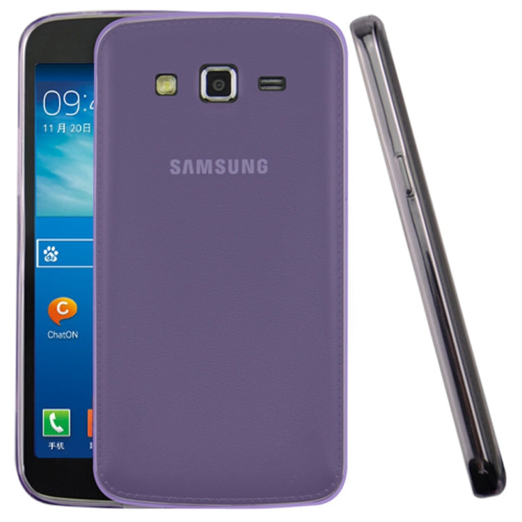 0.45mm Ultra-thin Polycarbonate Material TPU & Jelly Case for Galaxy Grand 2 / G7106