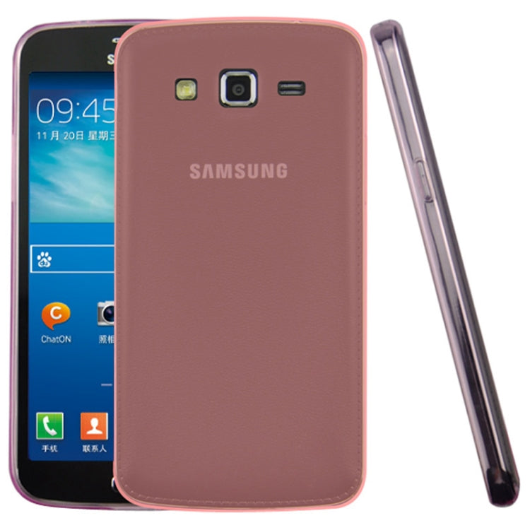 0.45mm Ultra-thin Polycarbonate Material TPU & Jelly Case for Galaxy Grand 2 / G7106