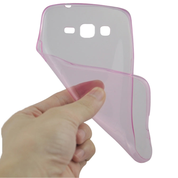 0.45mm Ultra-thin Polycarbonate Material TPU & Jelly Case for Galaxy Grand 2 / G7106