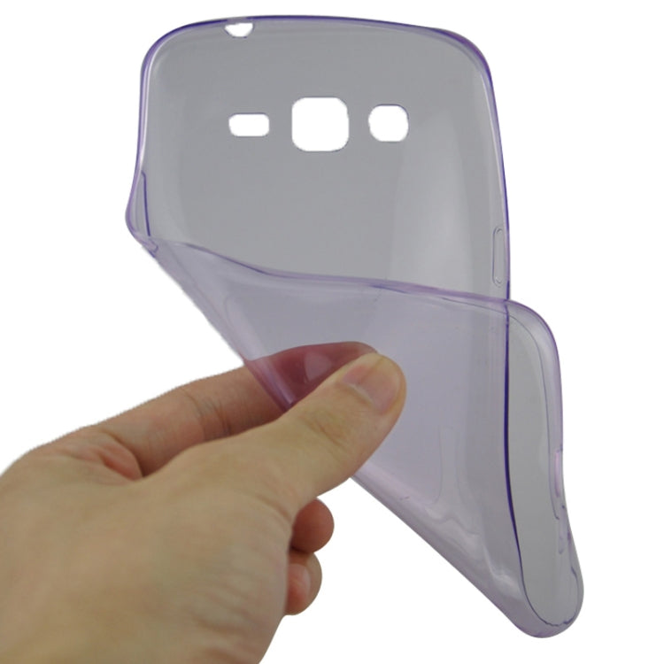 0.45mm Ultra-thin Polycarbonate Material TPU & Jelly Case for Galaxy Grand 2 / G7106