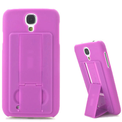 Pure Color Hard Plastic Case with Holder for Galaxy S IV / i9500