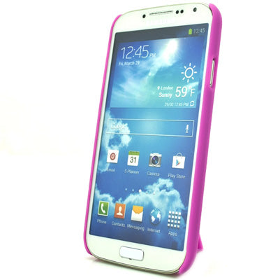 Pure Color Hard Plastic Case with Holder for Galaxy S IV / i9500