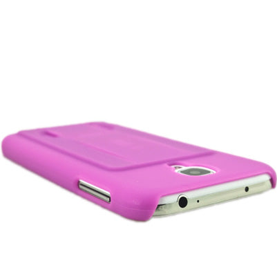Pure Color Hard Plastic Case with Holder for Galaxy S IV / i9500