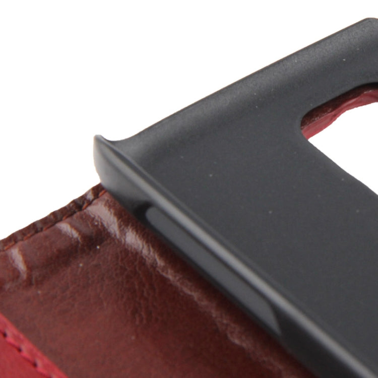 Fine Sheepskin Texture Flip Leather Case with Card Slots & Holder for Galaxy S5 / G900