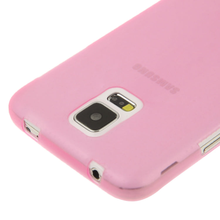0.3mm Ultra-thin Polycarbonate Material TPU Protection Shell for Galaxy S5 / G900, Transparent Version / Matte Edition