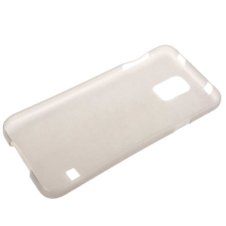 0.3mm Ultra-thin Polycarbonate Material TPU Protection Shell for Galaxy S5 / G900, Transparent Version / Matte Edition
