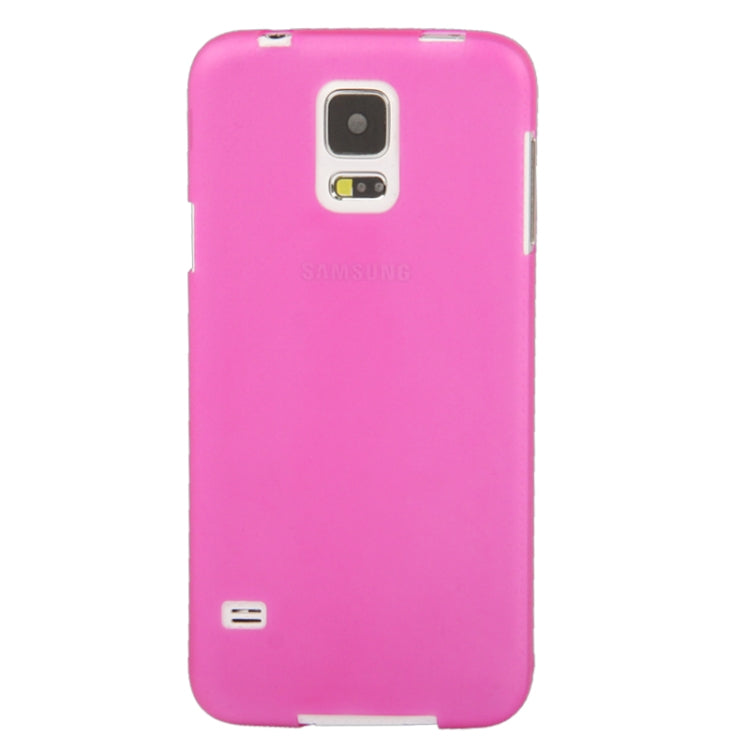 0.3mm Ultra-thin Polycarbonate Material TPU Protection Shell for Galaxy S5 / G900, Transparent Version / Matte Edition