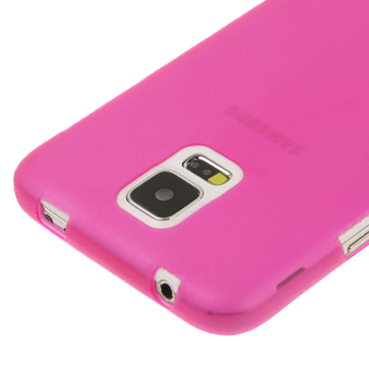 0.3mm Ultra-thin Polycarbonate Material TPU Protection Shell for Galaxy S5 / G900, Transparent Version / Matte Edition