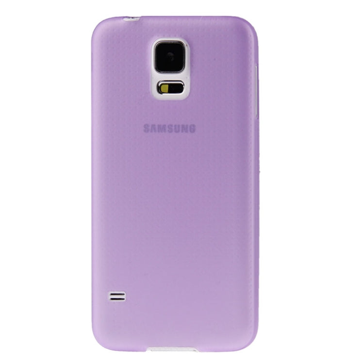 0.3mm Ultra-thin Polycarbonate Material TPU Protection Shell for Galaxy S5 / G900, Transparent Version / Matte Edition