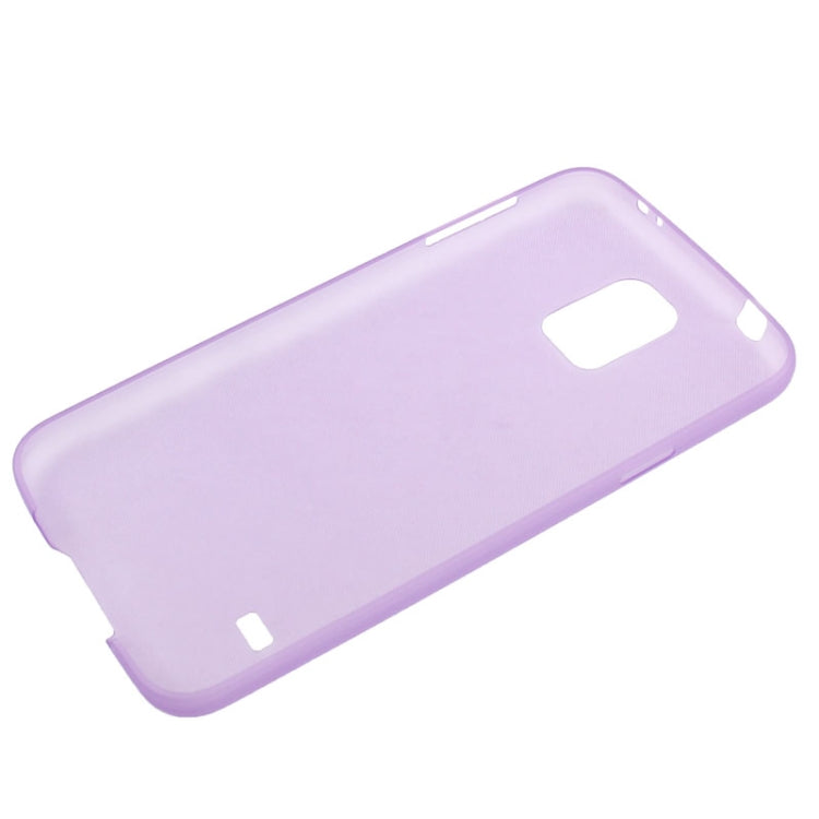 0.3mm Ultra-thin Polycarbonate Material TPU Protection Shell for Galaxy S5 / G900, Transparent Version / Matte Edition