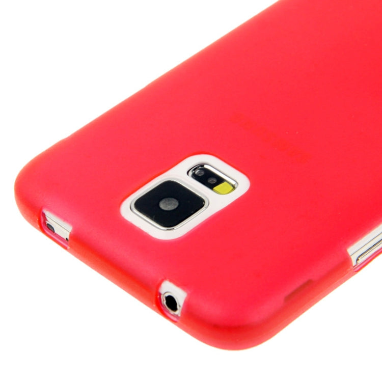 0.3mm Ultra-thin Polycarbonate Material TPU Protection Shell for Galaxy S5 / G900, Transparent Version / Matte Edition