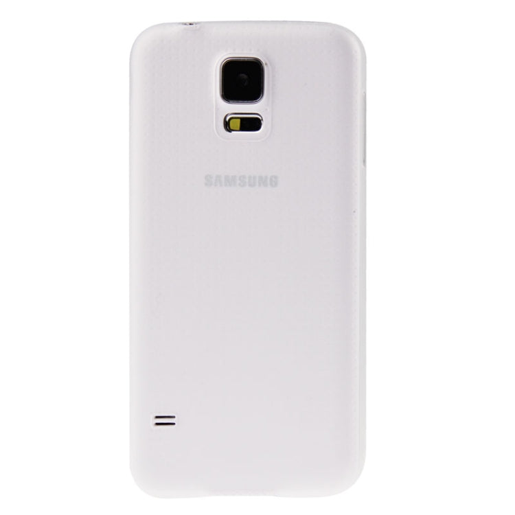 0.3mm Ultra-thin Polycarbonate Material TPU Protection Shell for Galaxy S5 / G900, Transparent Version / Matte Edition