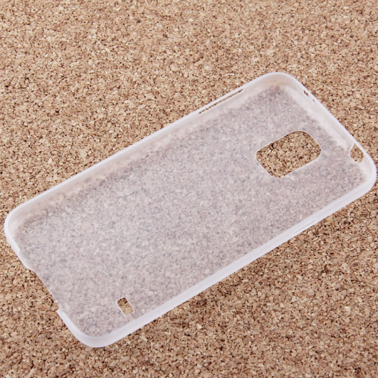 0.3mm Ultra-thin Polycarbonate Material TPU Protection Shell for Galaxy S5 / G900, Transparent Version / Matte Edition