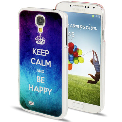QYG Q-case High Quality United Kingdom Propaganda Poster Pattern Crystal Case for Galaxy S IV / i9500