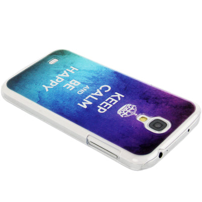 QYG Q-case High Quality United Kingdom Propaganda Poster Pattern Crystal Case for Galaxy S IV / i9500