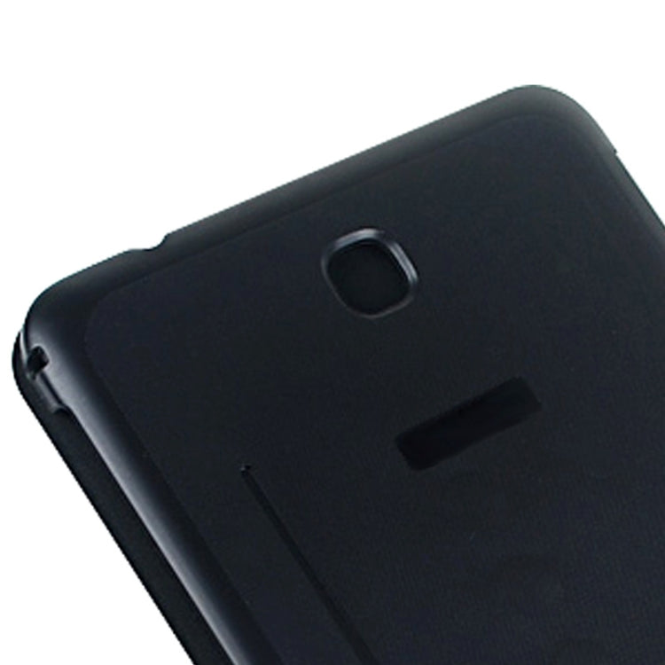 2-folding Wave Texture Flip Leather Case with Holder & Sleep / Wake-up Function for Galaxy Tab 4 8.0 / T330