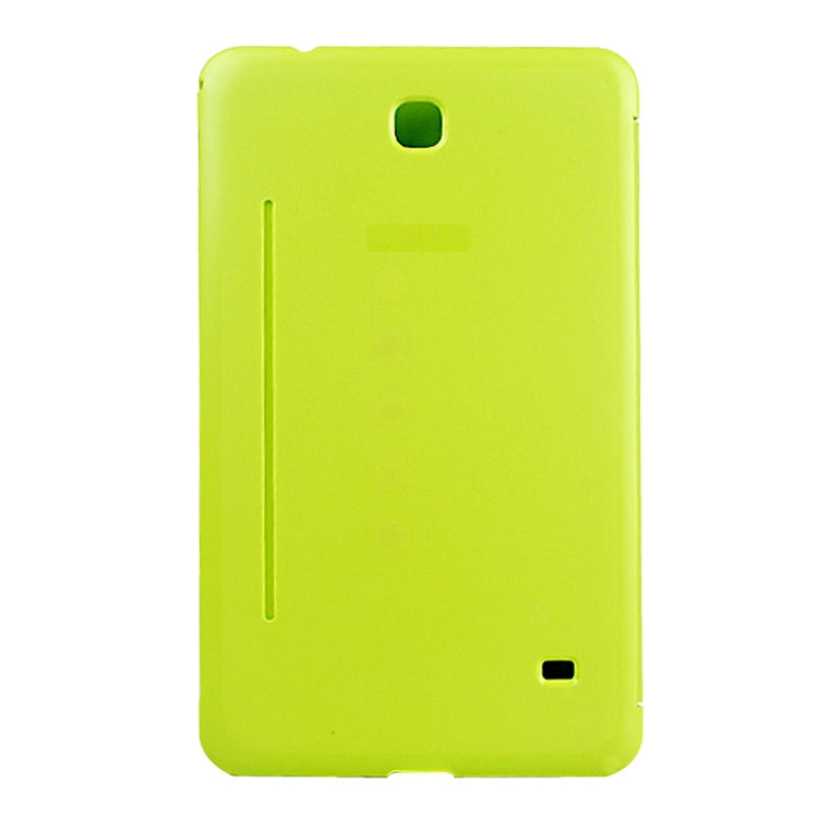 2-folding Wave Texture Flip Leather Case with Holder & Sleep / Wake-up Function for Galaxy Tab 4 8.0 / T330