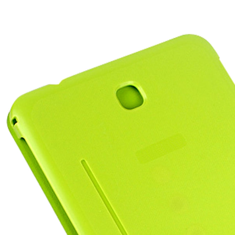 2-folding Wave Texture Flip Leather Case with Holder & Sleep / Wake-up Function for Galaxy Tab 4 8.0 / T330