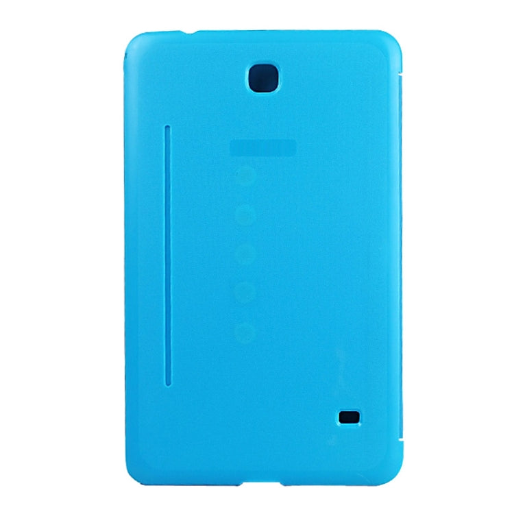 2-folding Wave Texture Flip Leather Case with Holder & Sleep / Wake-up Function for Galaxy Tab 4 8.0 / T330