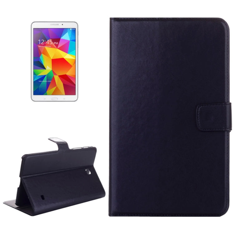 Crazy Horse Texture Flip Leather Case with Credit Card Slots & Holder for Galaxy Tab 4 8.0 / T330