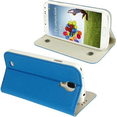 Gravel Texture  Leather Case with Holder for Galaxy S IV / i9500