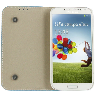 Gravel Texture  Leather Case with Holder for Galaxy S IV / i9500