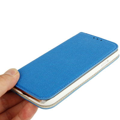 Gravel Texture  Leather Case with Holder for Galaxy S IV / i9500
