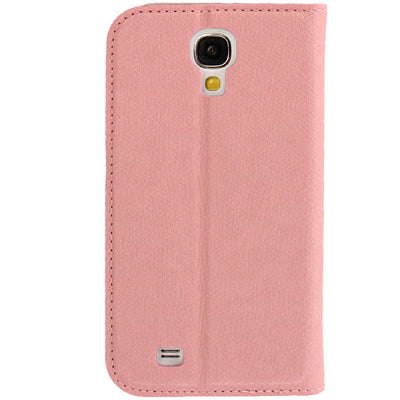 Gravel Texture  Leather Case with Holder for Galaxy S IV / i9500